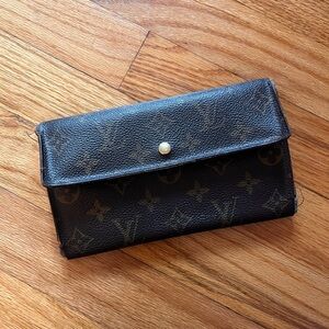 Vintage Louis Vuitton monogram wallet